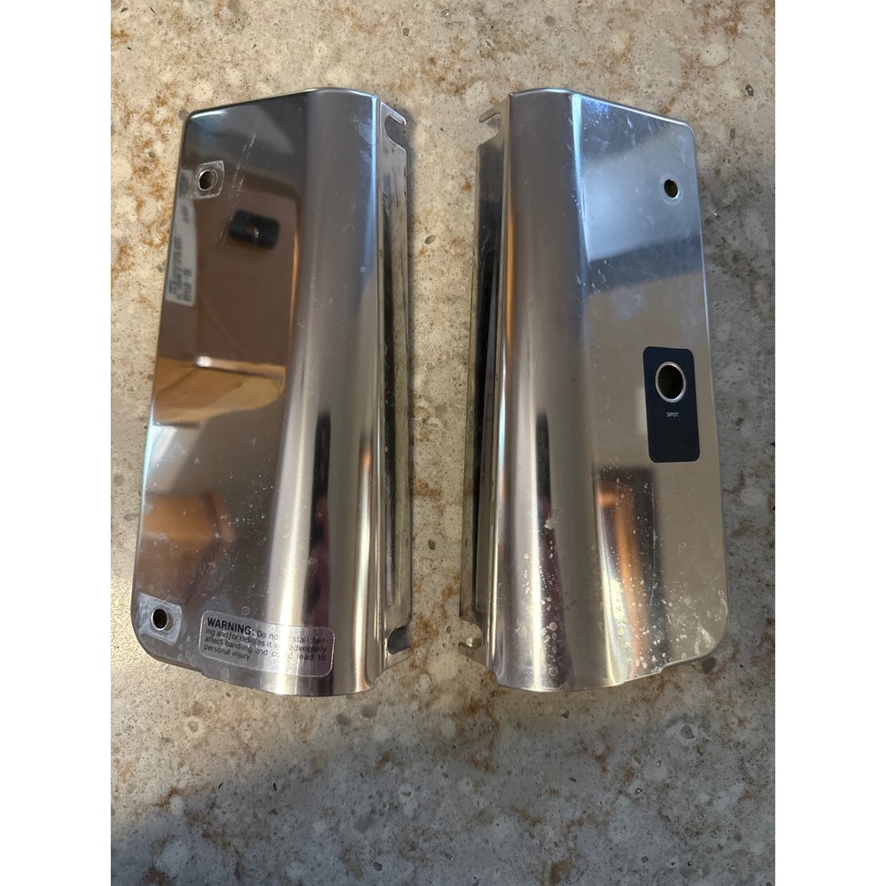 Harley Davidson Softail Chrome Fork Slider Side Covers 67821-87 67814-86‎ Pair